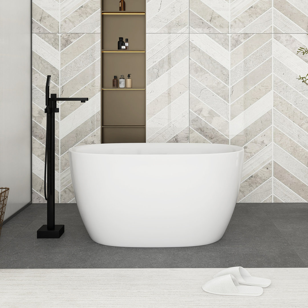 47'' Acrylic Freestanding Bathtub-Acrylic Soaking Tubs